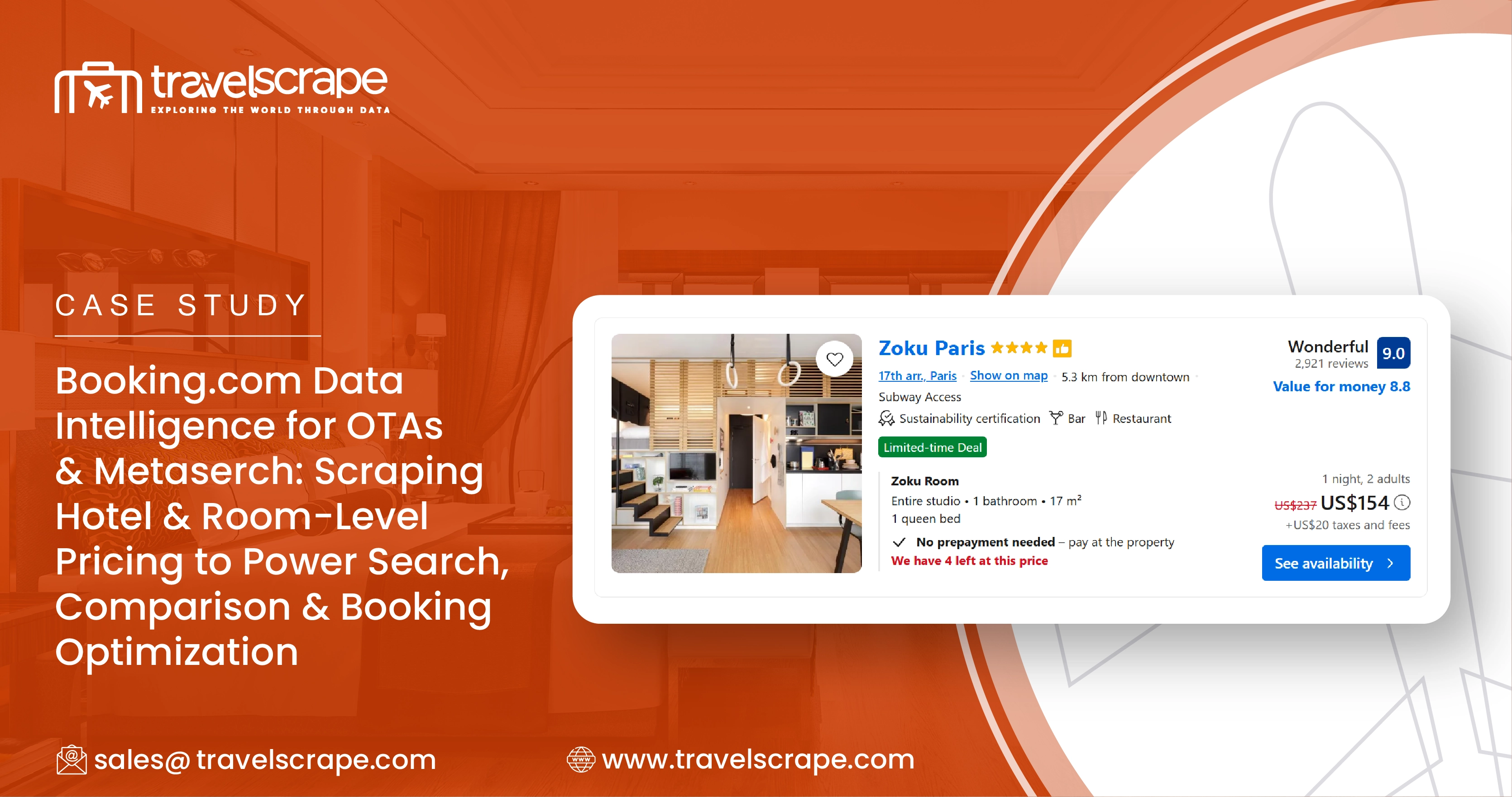 Booking.com Data Intelligence for OTAs & Metasearch